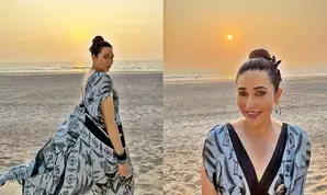 Karisma Kapoor raises the temperature with these stunning beach photos: Sunsets and me Karisma Kapoor raises the temperature with these stunning beach photos: Sunsets and me
