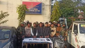 Manipur: Security forces nab eight militants with arms, ammunition Manipur: Security forces nab eight militants with arms, ammunition