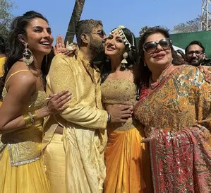 Priyanka shares pictures from haldi ceremony of her brother Siddharth