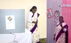 Delhi decides today: President Murmu, LG cast votes as capital goes to polls