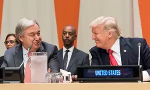 Calling it anti-American, Trump calls for reviewing UN funding