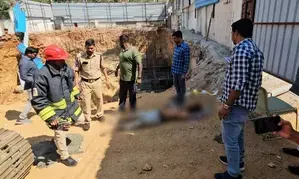 Three workers killed in wall collapse in Hyderabad
