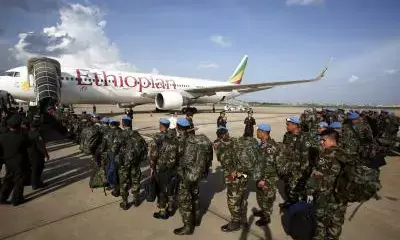 Cambodia sends 355 peacekeepers to South Sudan, Central African Republic, Lebanon