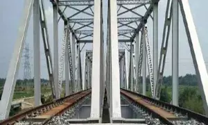 Mumbai-Ahmedabad bullet train project picks pace with 100-metre bridge construction