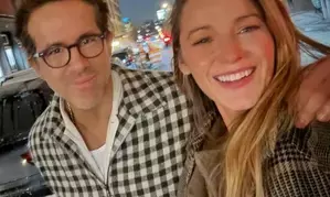 Amid legal feud with Justin Baldoni, Blake Lively and Ryan Reynolds pose for selfie Amid legal feud with Justin Baldoni, Blake Lively and Ryan Reynolds pose for selfie