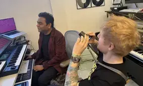 Ed Sheeran, A. R. Rahman serve delectable treat of ‘Shape of You’ and ‘Urvashi’ mash-up to Chennai Ed Sheeran, A. R. Rahman serve delectable treat of ‘Shape of You’ and ‘Urvashi’ mash-up to Chennai
