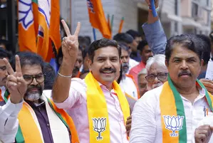 BJP high command stands by Karnataka party President Vijayendra BJP high command stands by Karnataka party President Vijayendra