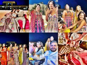 Priyanka Chopra gives a glimpse into her brothers Mehndi night shenanigans