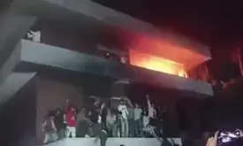 Bangladesh founder Sheikh Mujibur Rahmans house vandalised, set on fire by mob in Dhaka