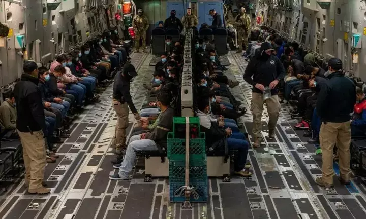 Will any action be taken in India against 104 Indian deportees from US? Will they be able to go back to America?