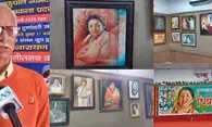 Lata Mangeshkar painting makes it to the Limca Book of Records