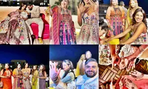 Priyanka Chopra gives a glimpse into her brothers Mehndi night shenanigans