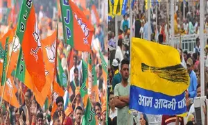 BJP likely to sweep Delhi with 45-55 seats, rout for AAP with 15-25: Axis My India Exit poll