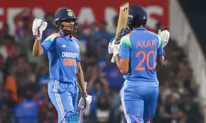 1st ODI: Gill, Iyer, Patel hit fifties after Rana, Jadeja claim three each as India beat England by four wickets (Ld)
