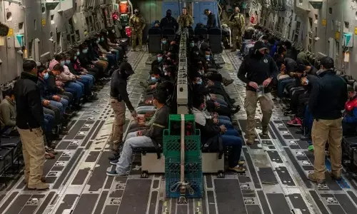 Will any action be taken in India against 104 Indian deportees from US? Will they be able to go back to America?