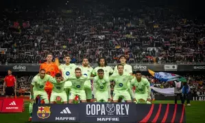 Barcelona rout Valencia to reach Copa del Rey semifinals