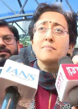 Fight against BJP will continue: Atishi after winning from Kalkaji Fight against BJP will continue: Atishi after winning from Kalkaji