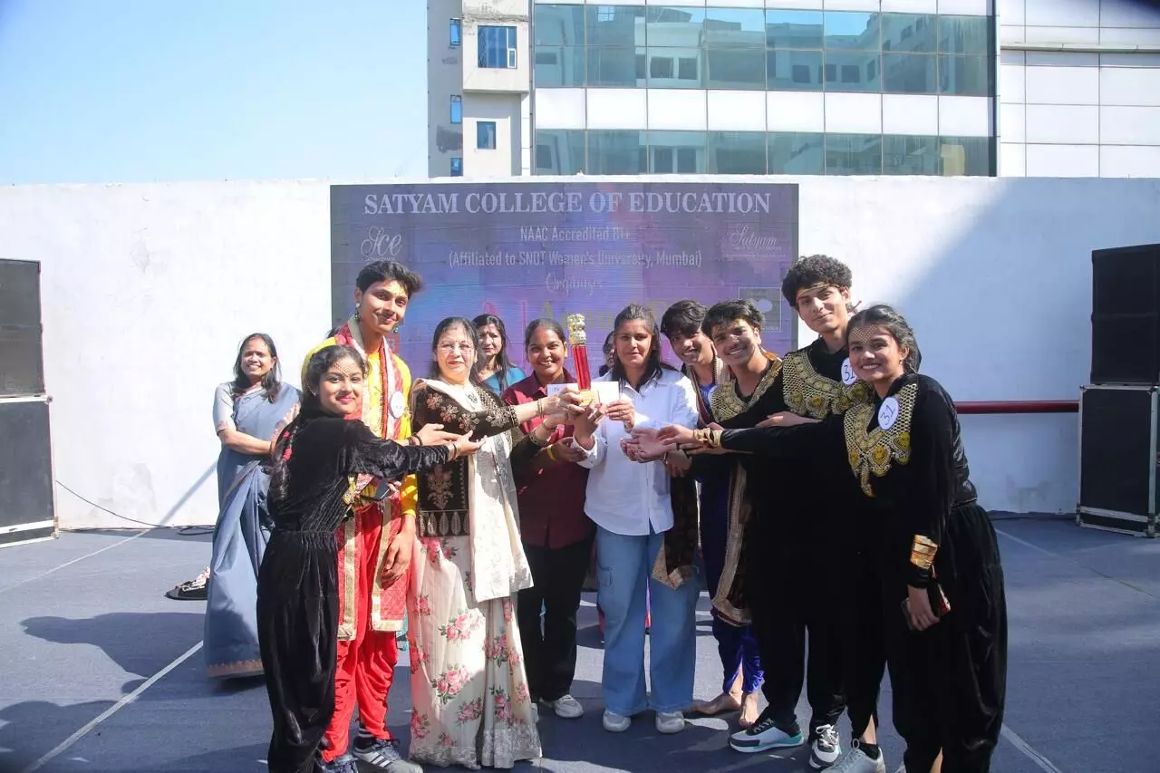 Annual Fest Navya-2K25 of Satyam College of Education Successfully Held with Vibrant Performances Annual Fest Navya-2K25 of Satyam College of Education Successfully Held with Vibrant Performances