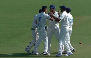 Ranji Trophy QFs: Nidheesh, Anshul, Chintan shine on opening day (round-up)