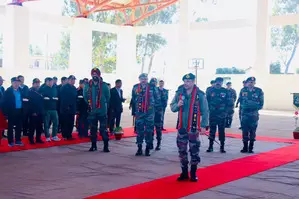 Assam Rifles DG visits Manipur trouble-torn districts, reviews situation