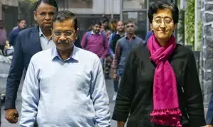 Pall of gloom at AAP office after EC trends indicate BJP well above majority mark