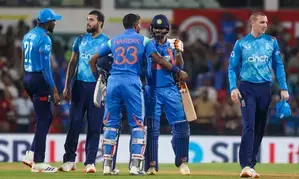 Team India arrive in Cuttack ahead of 2nd ODI against England