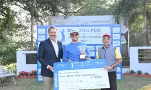 Shubham Narain triumphs on third playoff hole to win PGTI Qualifying School 2025
