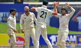 2nd Test: Kuhnemann, Lyon weave magic to hand Australia a massive advantage on Day 3
