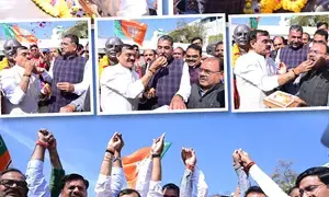 MP BJP celebrates Delhi’s win, credits PM Modi’s charismatic leadership