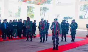 Assam Rifles DG visits Manipur trouble-torn districts, reviews situation