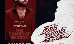 Rio Raj’s character in Natty-starrer Niram Marum Ulagil disclosed!