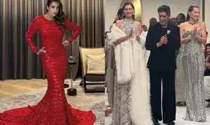 Malaika Arora shares stunning moments from Manish Malhotra’s Dubai show