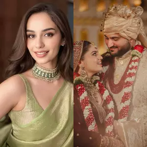 Manushi congratulates Jeet Adani and Diva: A celebration of hearts Manushi congratulates Jeet Adani and Diva: A celebration of hearts