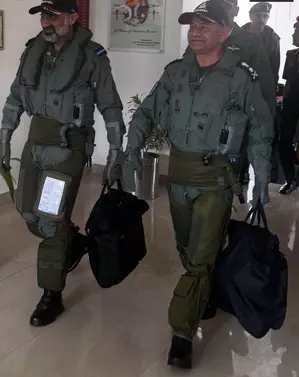 Aero India 2025: IAF, Army chiefs take sortie in Tejas together