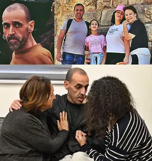 Freed Israeli hostage unaware wife, daughters were murder on Oct 7 until release