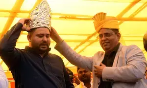 ‘Political turncoat’: Nitish Kumar betrayed Mahagathbandhan, says Tejashwi Yadav