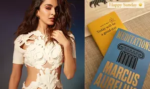 Kiara Advani gives a peek into her ‘Happy Sunday’ reads