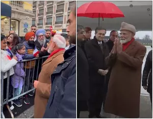 PMs visit to France: Modi Ki Guarantee slogans echo as diaspora welcomes him
