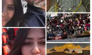 Ektaa Kapoor takes a holy dip at the Maha Kumbh