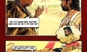 Suriya nailed the first glimpse shot of Retro in just one take!