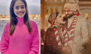 Nushrratt Bharuccha congratulates Jeet Adani and Diva Shah: Love can change the world