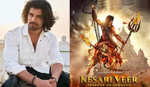 Kesari Veer: Legends Of Somnath poster Sooraj Pancholi looks fierce as Veer Hamirji Gohil