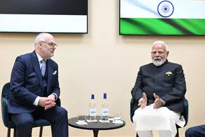 In first meeting with PM Modi, Estonian President spotlights Indias significant role in international arena (Lead)
