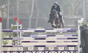 National Equestrian: Top stars in fray as Showjumping event kicks off in Meerut