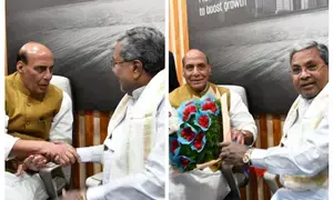 Siddaramaiah inviting me to Global Investors’ meet declares his statesmanship: Rajnath Singh