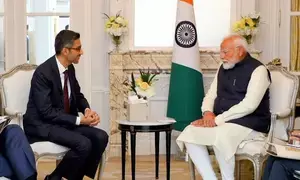 Google CEO Sundar Pichai delighted to meet PM Modi, discusses incredible opportunities AI will bring to India