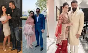 Sanjay Dutt thanks wife Maanayata for always being his rock and standing by him