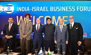 Piyush Goyal rolls out red carpet for Israeli firms to invest in India