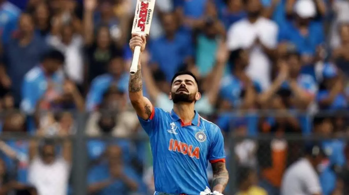 Virat Kohli becomes the first Indian to score 4,000 international runs against England Virat Kohli becomes the first Indian to score 4,000 international runs against England