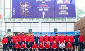 England men’s hockey team arrives in Bhubaneswar for FIH Pro League matches